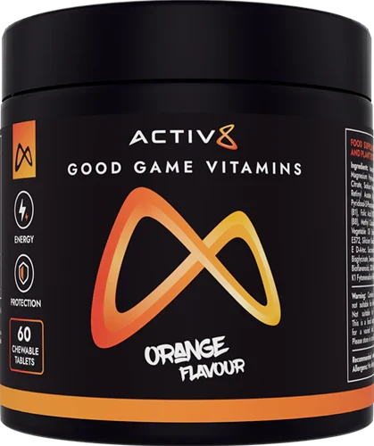Activ8 Good Game Vitamins - 60 tabs