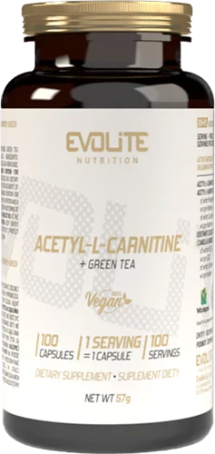Evolite Acetyl L-Carnitine HCL - 100 caps