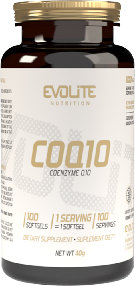 Evolite Coenzyme Q10 100 mg - 100 softgels