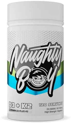 Naughty Boy Vitamin D3+K2 - 120 tabs