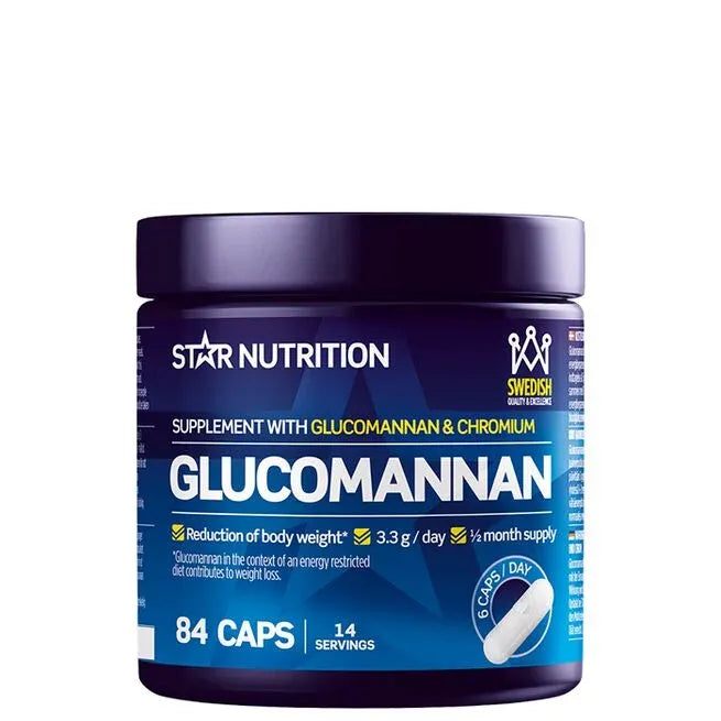 Star Nutrition Glucomannan, 84 caps