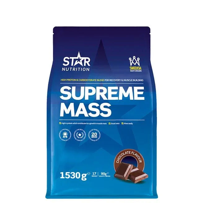 Star Nutrition Supreme Mass, 1530 g, Choklad