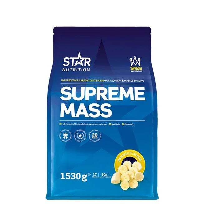 Star Nutrition Supreme Mass, 1530 g, Banana