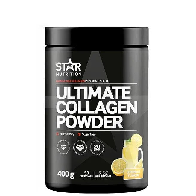 Star Nutrition Ultimate Collagen Powder, Lemonade, 400g