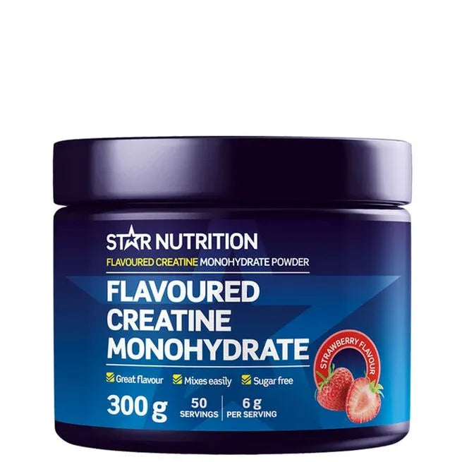 Star Nutrition Flavoured Creatine, 300 g, Strawberry