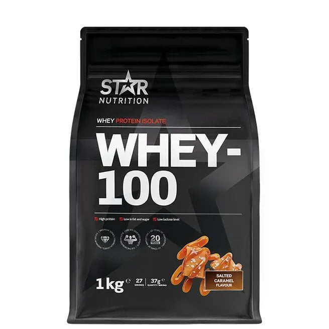 Star Nutrition WHEY-100, 1 kg, Salted Caramel
