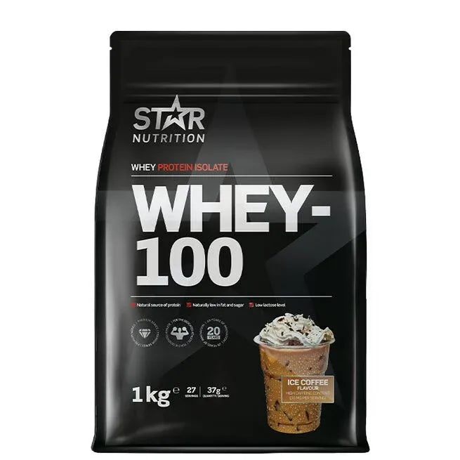 Star Nutrition WHEY-100, 1 kg, Ice Coffee