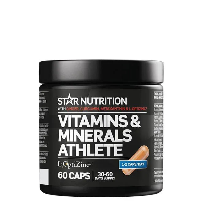 Star Nutrition Ultimate Vitamins & Minerals Athlete, 60 caps
