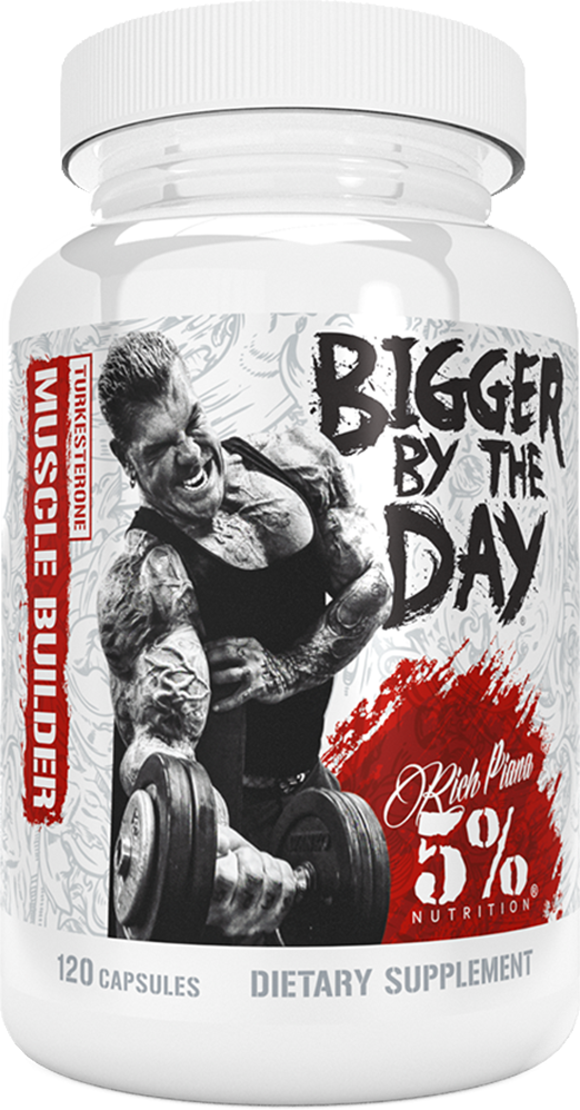 5% Nutrition Bigger by the Day - 120 caps