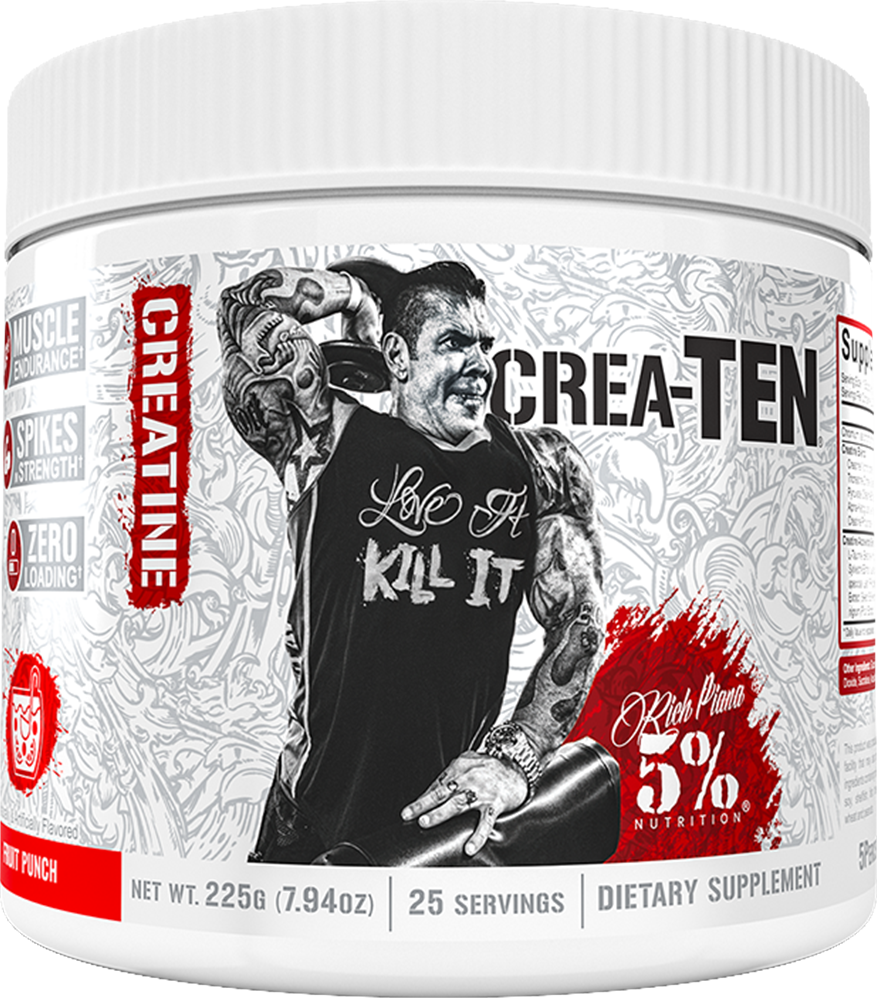 5% Nutrition Crea-TEN - 231 g Fruit Punch
