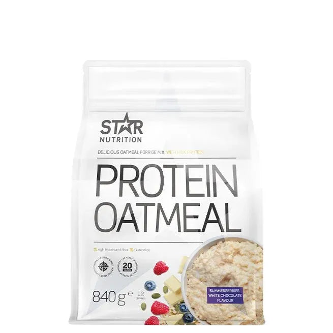 Star Nutrition Proteingröt Glutenfri 840 g Summerberries with White Chocolate