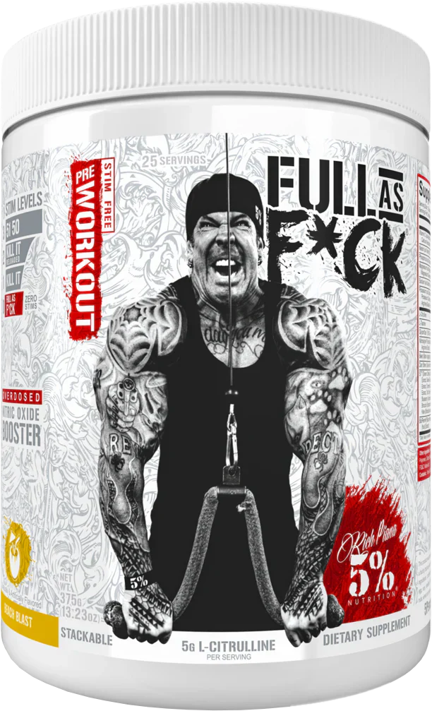 5% Nutrition Full As F*ck - 375 g Beach Blast