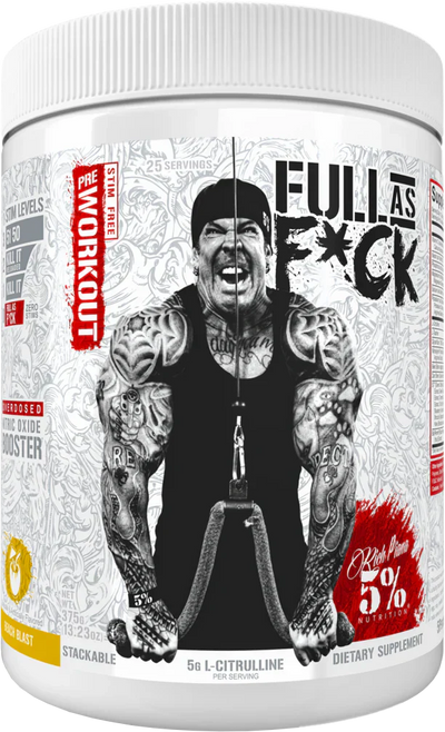 5% Nutrition Full As F*ck - 375 g Beach Blast