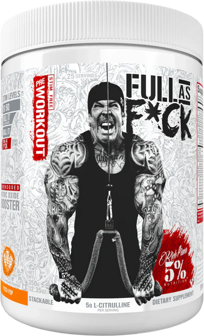 5% Nutrition Full As F*ck - 375 g Push Pop