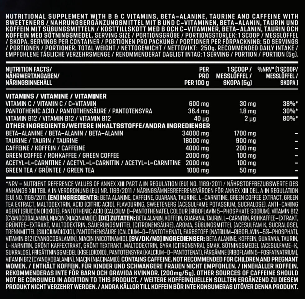 AK-47 Labs Hardstyle - 250 g Raspberry Lemonade