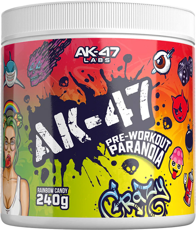 AK-47 Labs Pre-Workout Paranoia - 240 g Rainbow Candy