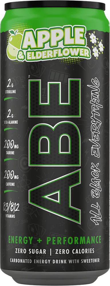 Applied Nutrition ABE Energy & Performance - 12 x 330 ml Apple & Elderflower