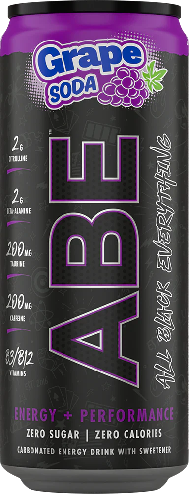 Applied Nutrition ABE Energy & Performance - 12 x 330 ml Grape Soda