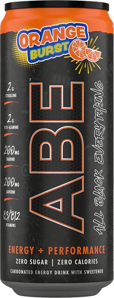 Applied Nutrition ABE Energy & Performance - 12 x 330 ml Orange Burst