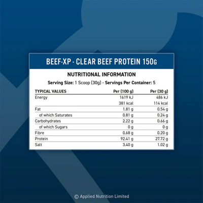 Applied Nutrition Beef-XP - 150 g Lemon & Mint