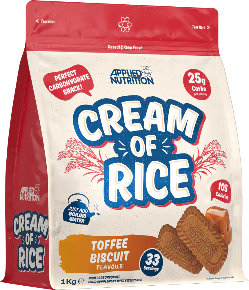 Applied Nutrition Cream of Rice - 1000 g Toffee Biscuit