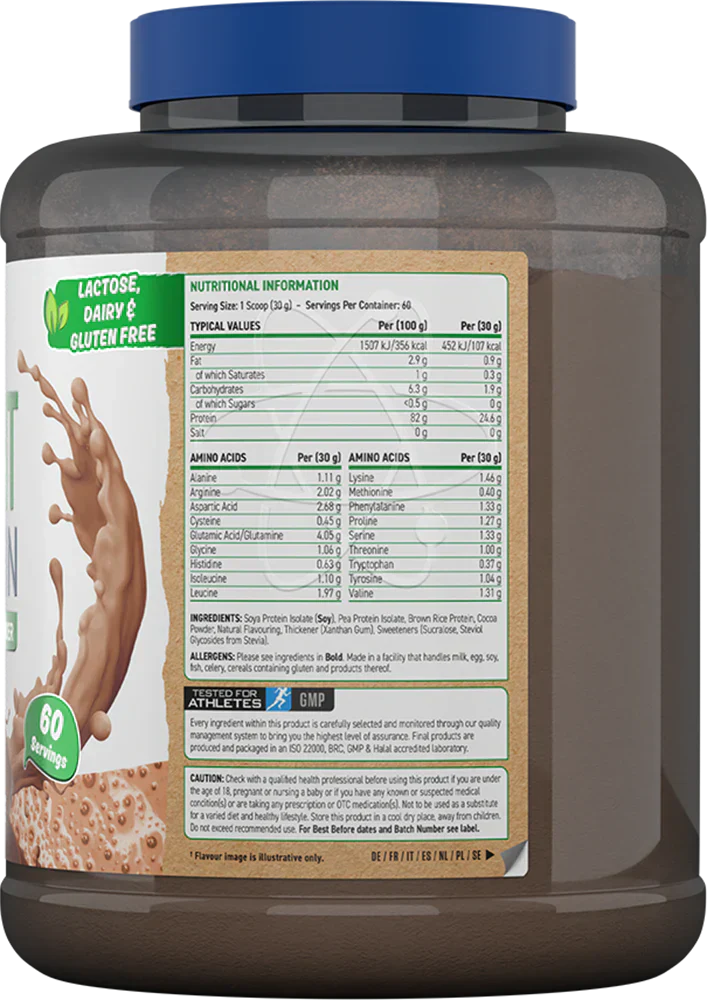 Applied Nutrition Critical Plant Protein - 1800 g Chocolate
