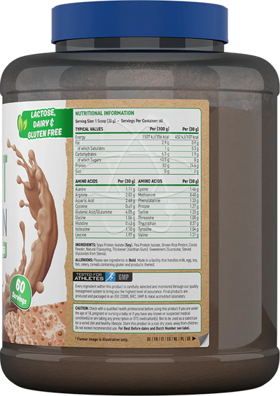 Applied Nutrition Critical Plant Protein - 1800 g Chocolate