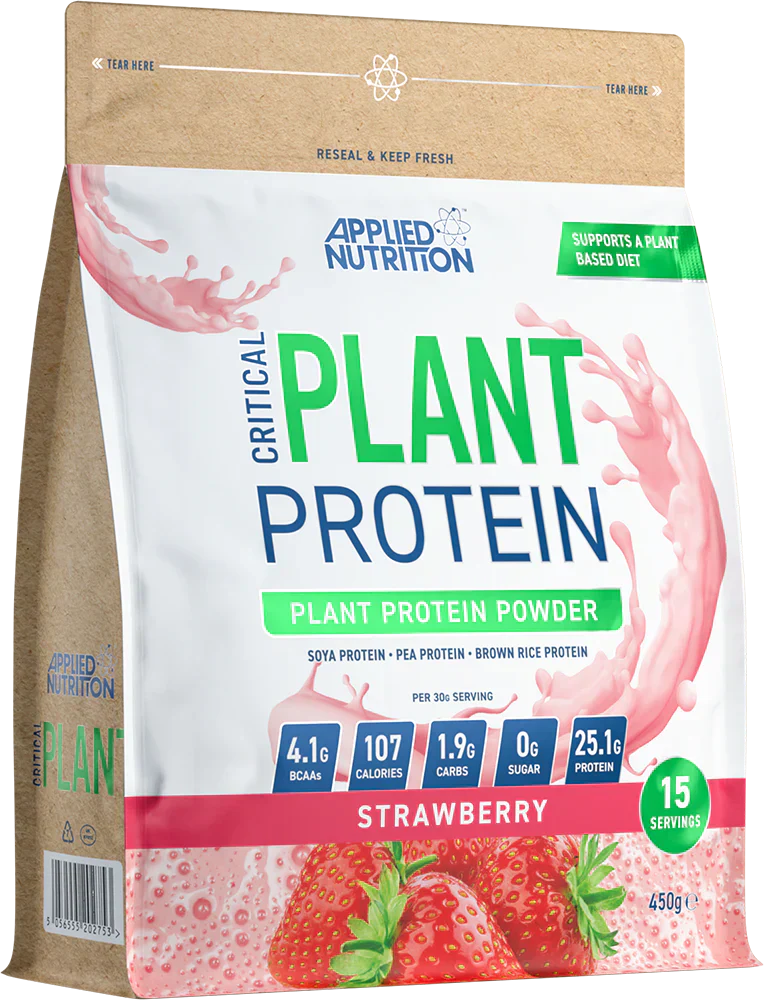 Applied Nutrition Critical Plant Protein - 450 g Strawberry