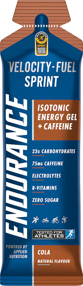 Applied Nutrition Endurance Sprint Gel With Caffeine - 20 x 60 ml Cola