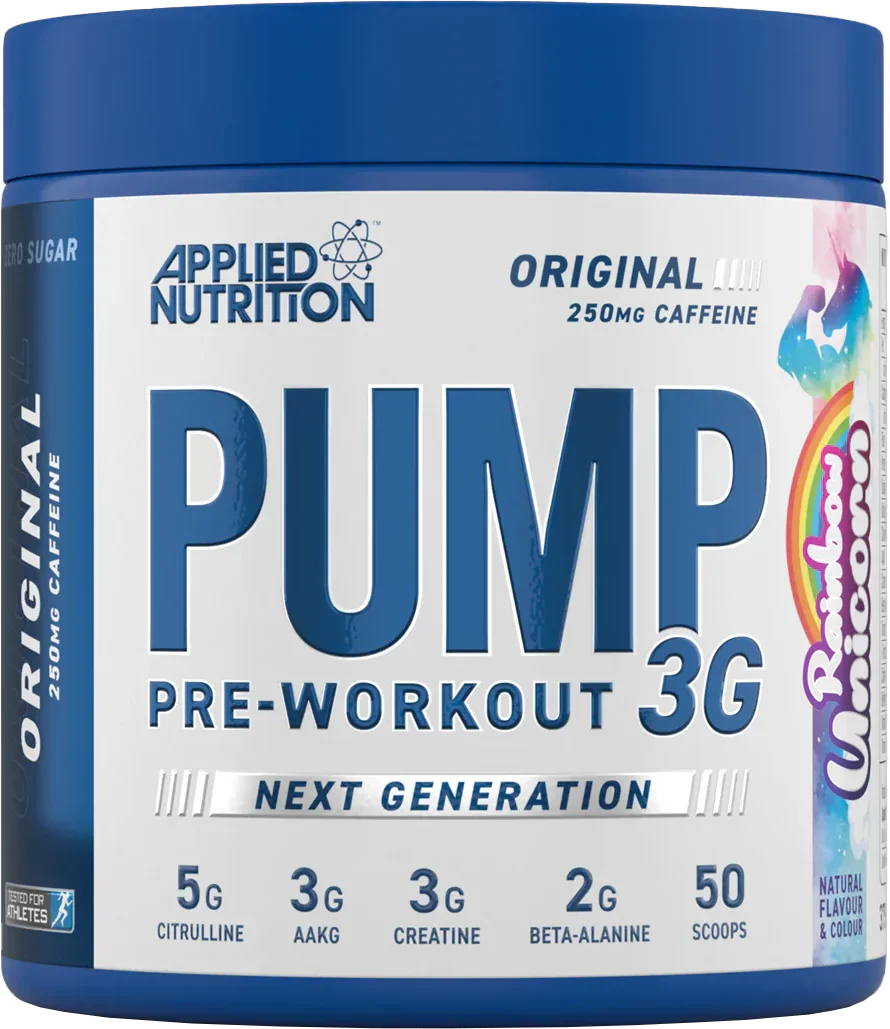 Applied Nutrition Pump 3G Pre-Workout - 375 g Rainbow Unicorn