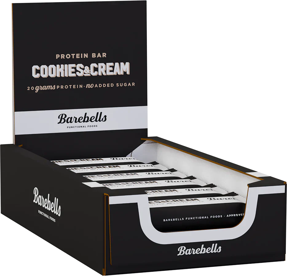 Barebells Protein Bar - 12 x 55 g Cookies and Cream