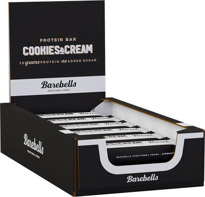 Barebells Protein Bar - 12 x 55 g Cookies and Cream