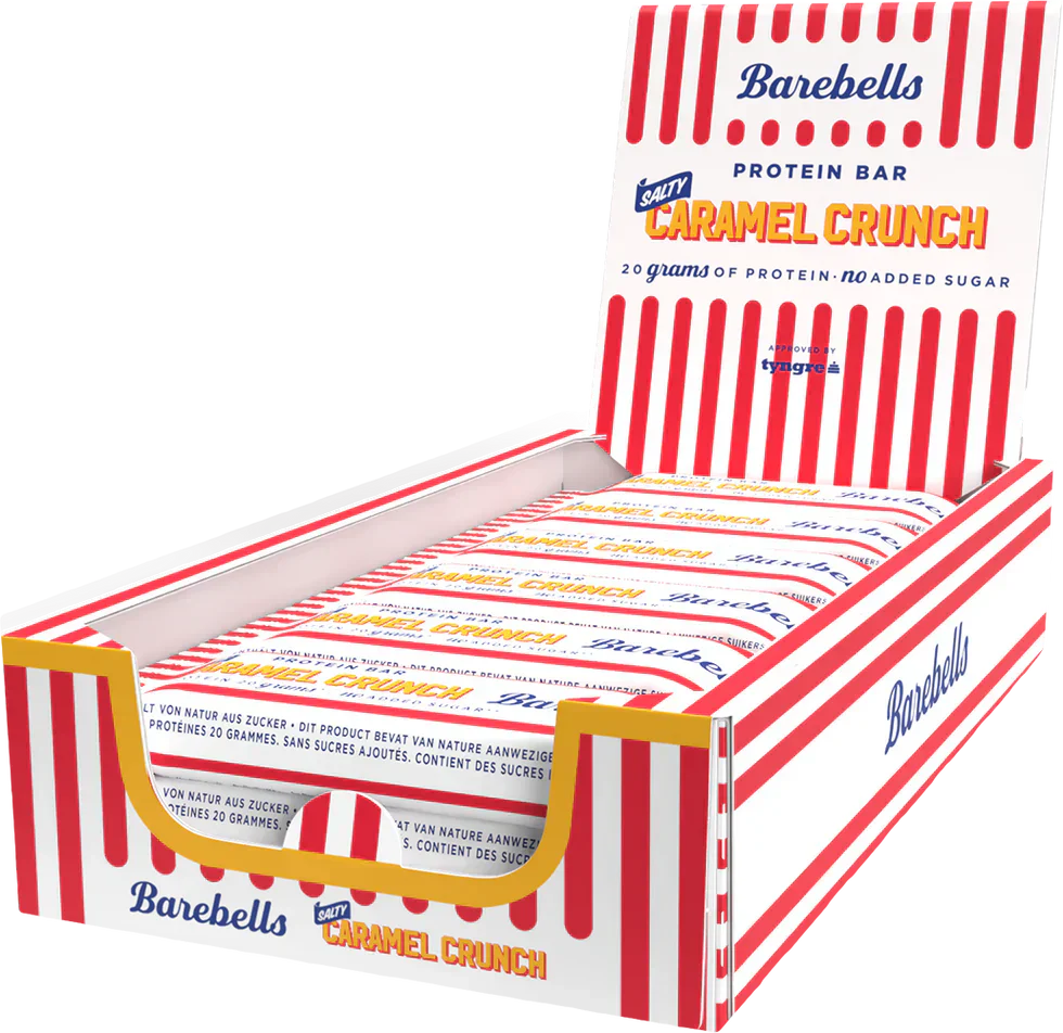 Barebells Protein Bar - 12 x 55 g Salty Caramel Crunch