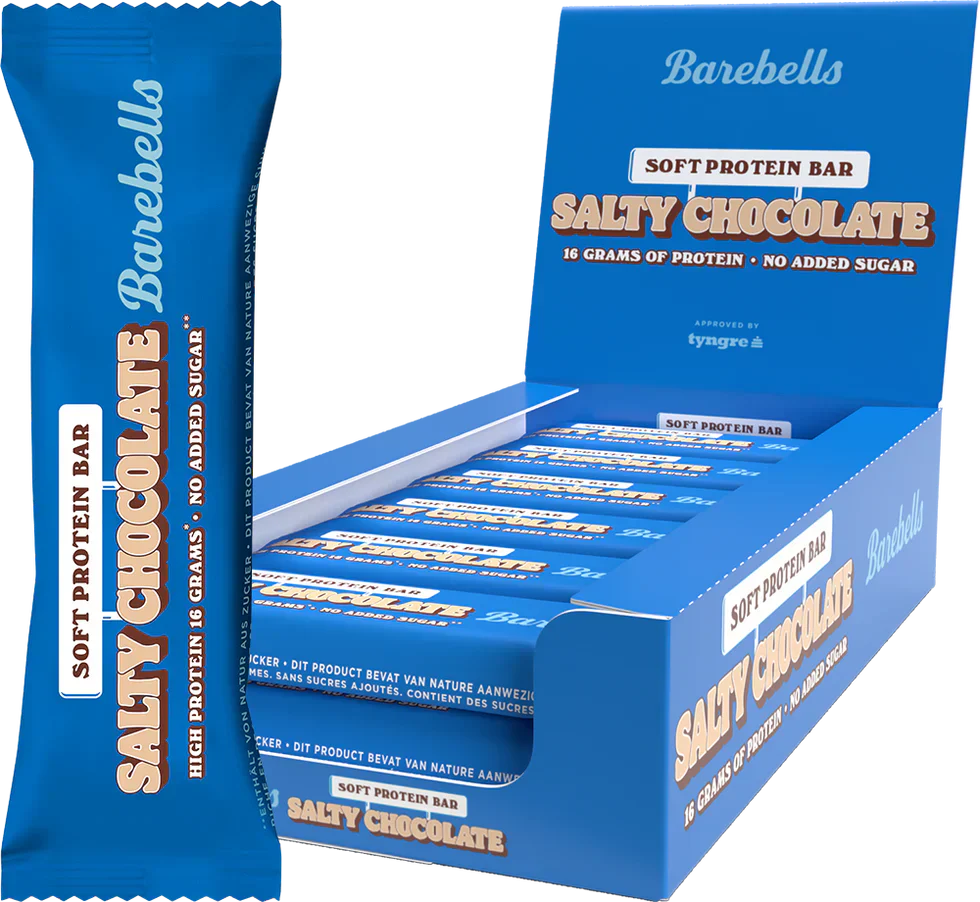 Barebells Soft Protein Bar - 12 x 55 g Salty Chocolate