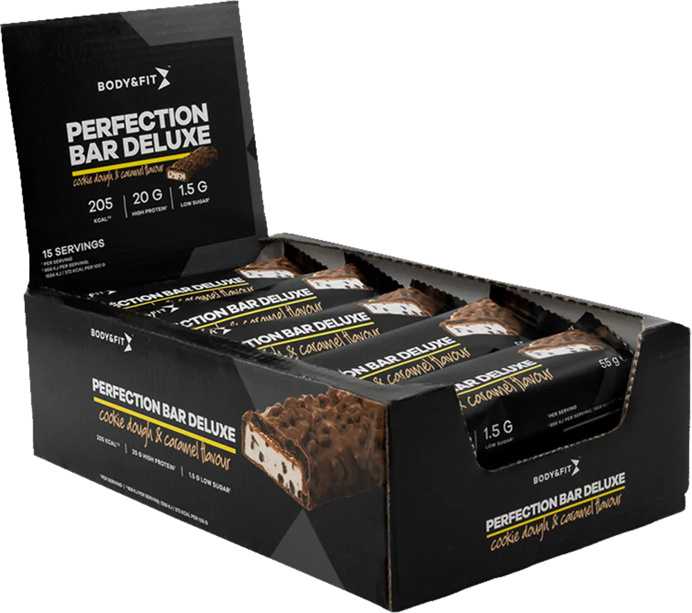 Body & Fit Perfection Bar Deluxe - 15 x 55 g Cookie Dough