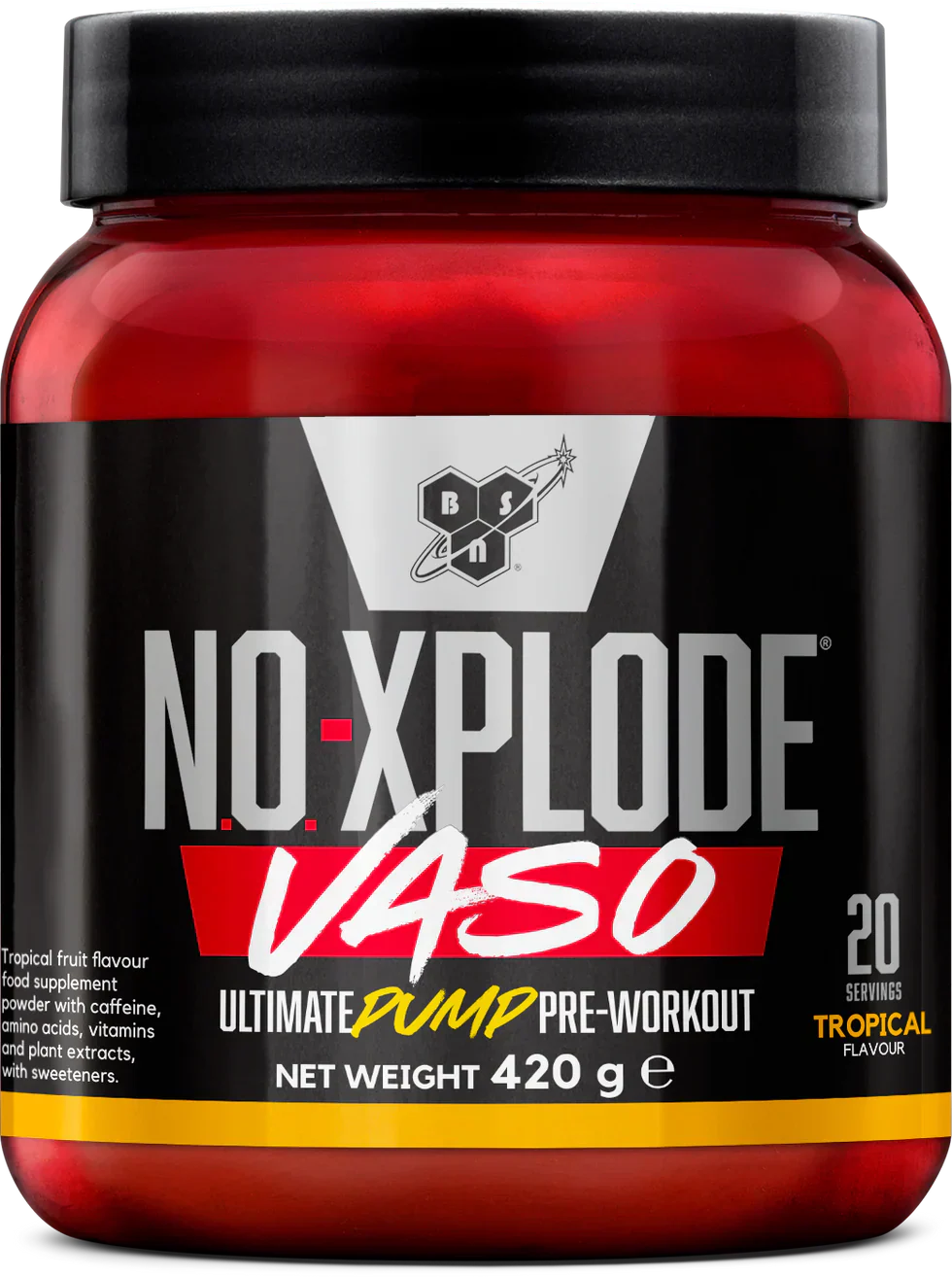 BSN N.O.-Xplode VASO - 420 g Tropical