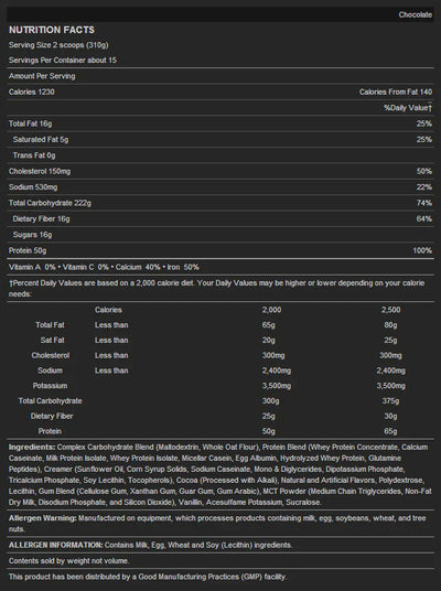 BSN True Mass 1200 Strawberry Milkshake