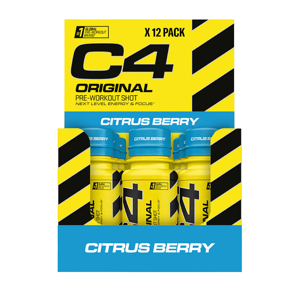 C4 Energy Shot - 12 x 60 ml Citrus Berry
