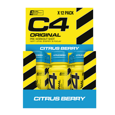 C4 Energy Shot - 12 x 60 ml Citrus Berry