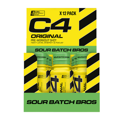 C4 Energy Shot - 12 x 60 ml Sour Batch Bros