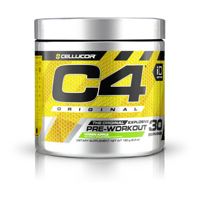 C4 Pre-workout - 30 servings Green Apple