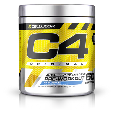 C4 Pre-workout - 60 servings Icy Blue Razz