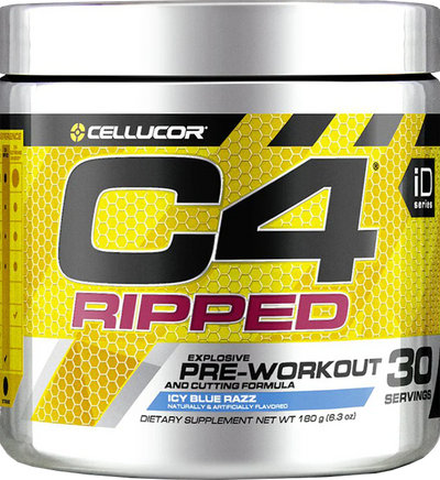 C4 Ripped - 30 servings Icy Blue Razz