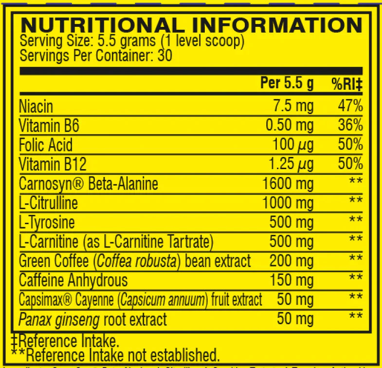 C4 Ripped - 30 servings Icy Blue Razz