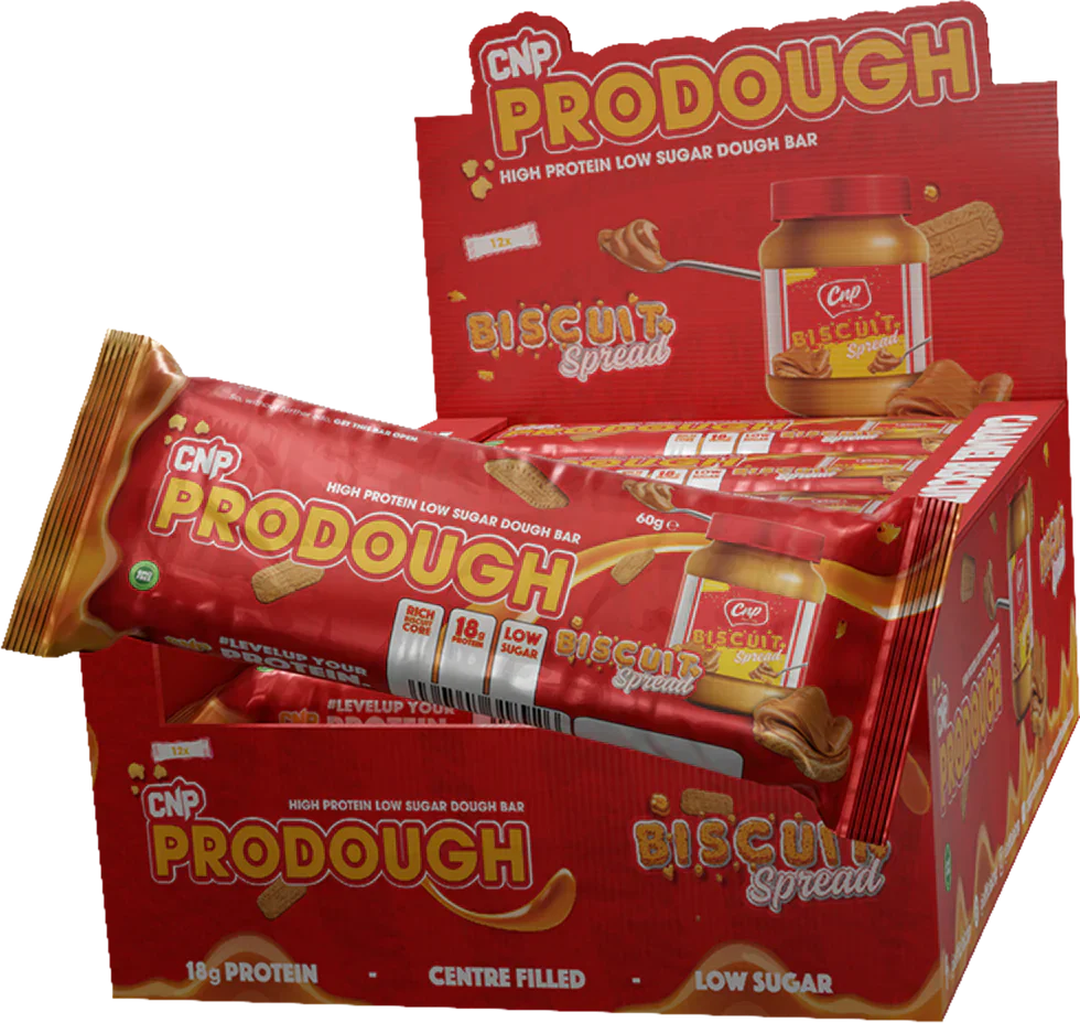 CNP ProDough Doughnut Bars - 12 x 60 g Biscuit Spread