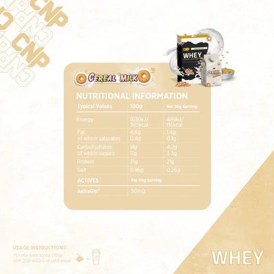 CNP Whey - 2000 g Cereal Milk