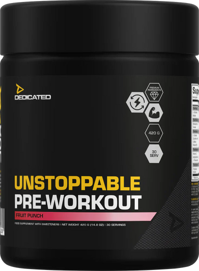 Dedicated Nutrition Unstoppable - 420 g Fruit Punch