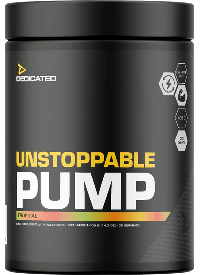 Dedicated Nutrition Unstoppable Pump - 405 g Tropical