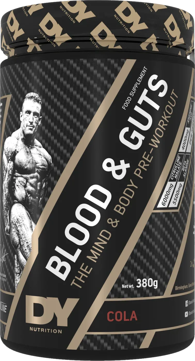 Dorian Yates Nutrition Blood & Guts - 380 g Cola