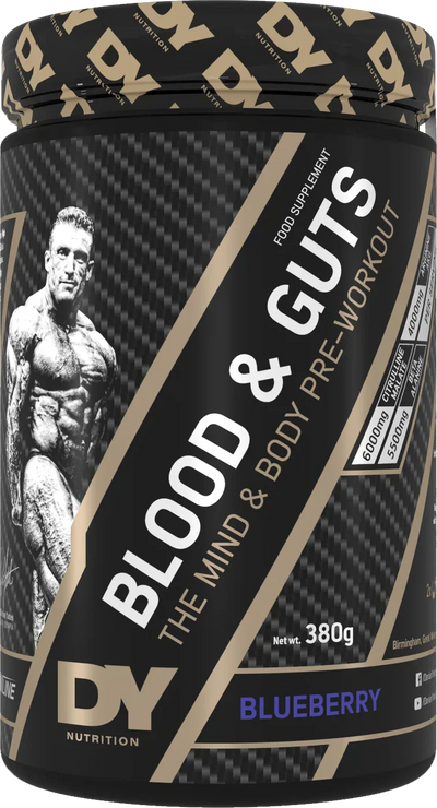 Dorian Yates Nutrition Blood & Guts - 380 g Blueberry